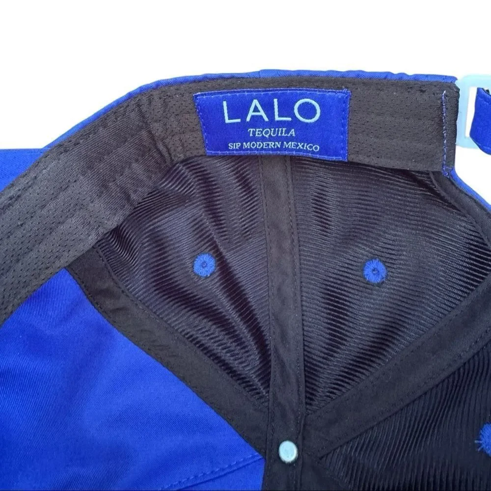 LALO Tequila Unisex Bright Royal Blue Baseball Cap Hat One Size Fits Most